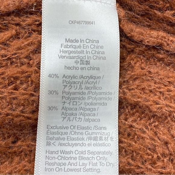 MADEWELL ALNA V-NECK ALPACA BLEND SWEATER - Picture 12 of 12